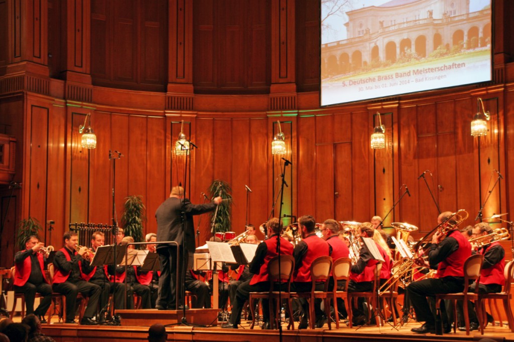 Die Brass Band BlechKLANG bei der Deutschen Brass Band Meisterschaft