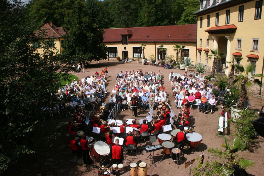 Brass Band BlechKLANG Kurpark Schloss Altenstein