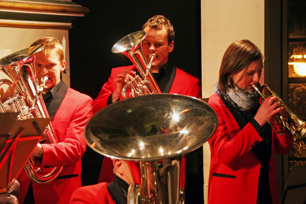 Hendrik Bernhard bei Blech trifft Orgel 2014