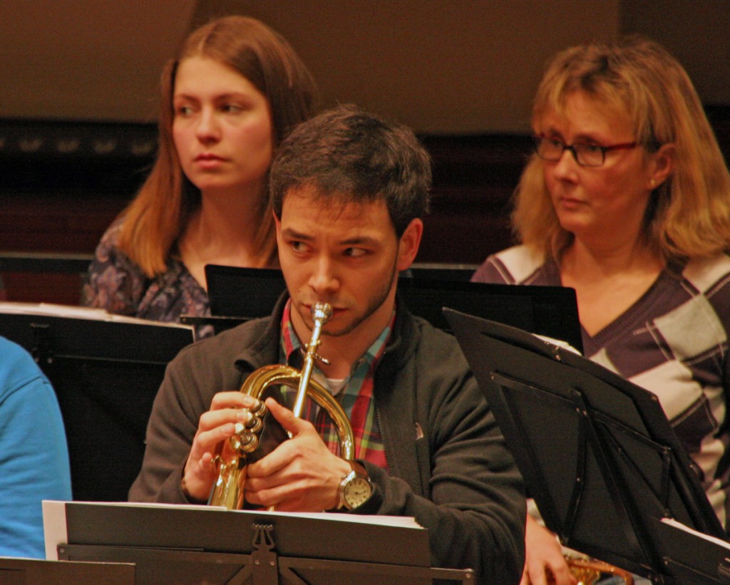 Robert Voigt, Solist am Flügelhorn bei Brass & Sinfonik II