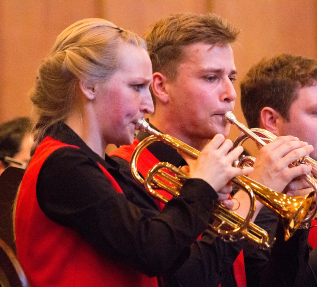 Ulrike bei der Deutschen Brass Band Meisterschaft 2016
