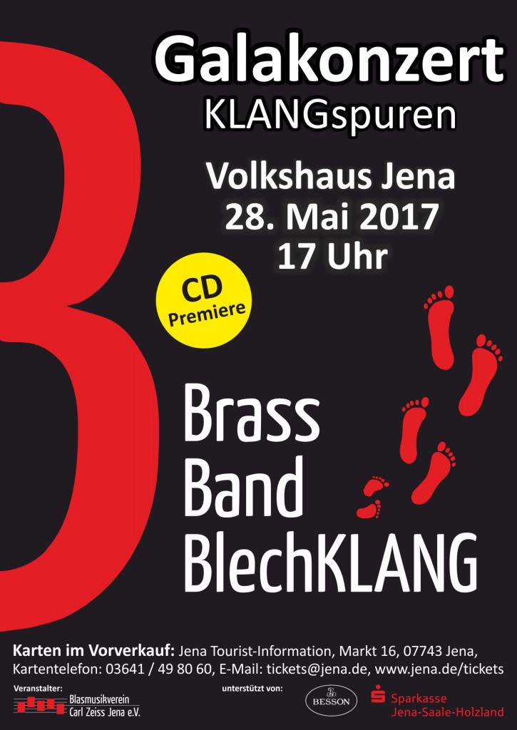 Jena Galakonzert KLANGspuren Brass Band BlechKLANG