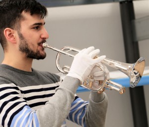 Neues Kornett für Mark Sirok Brass Band BlechKLANG