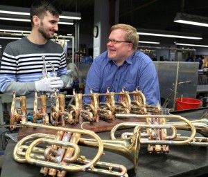 Neues Kornett für Mark Sirok Brass Band BlechKLANG