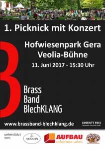 170611 Gera Picknickkonzert Brass Band BlechKLANG