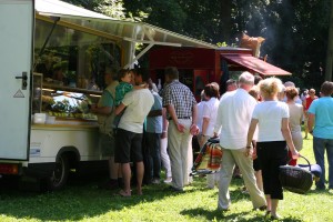 Brass Band BlechKLANG spielt Picknick mit Konzert 2017