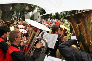 Brass Band BlechKLANG spielt Picknick mit Konzert 