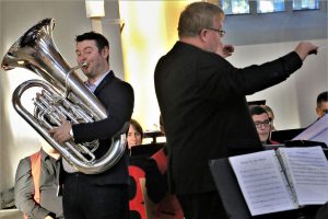 Abschlusskonzert zum 3. Jenaer Blechbläserseminar mit Owen Farr und Les Neish und der Brass Band BlechKLANG (1)