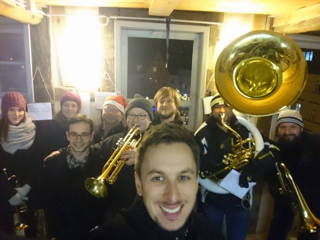 Brass Band BlechKLANG Turmblasen 2018