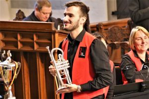 Mark Sirok beim Großen Weihnachtskonzert der Brass Band BlechKLANG (1)