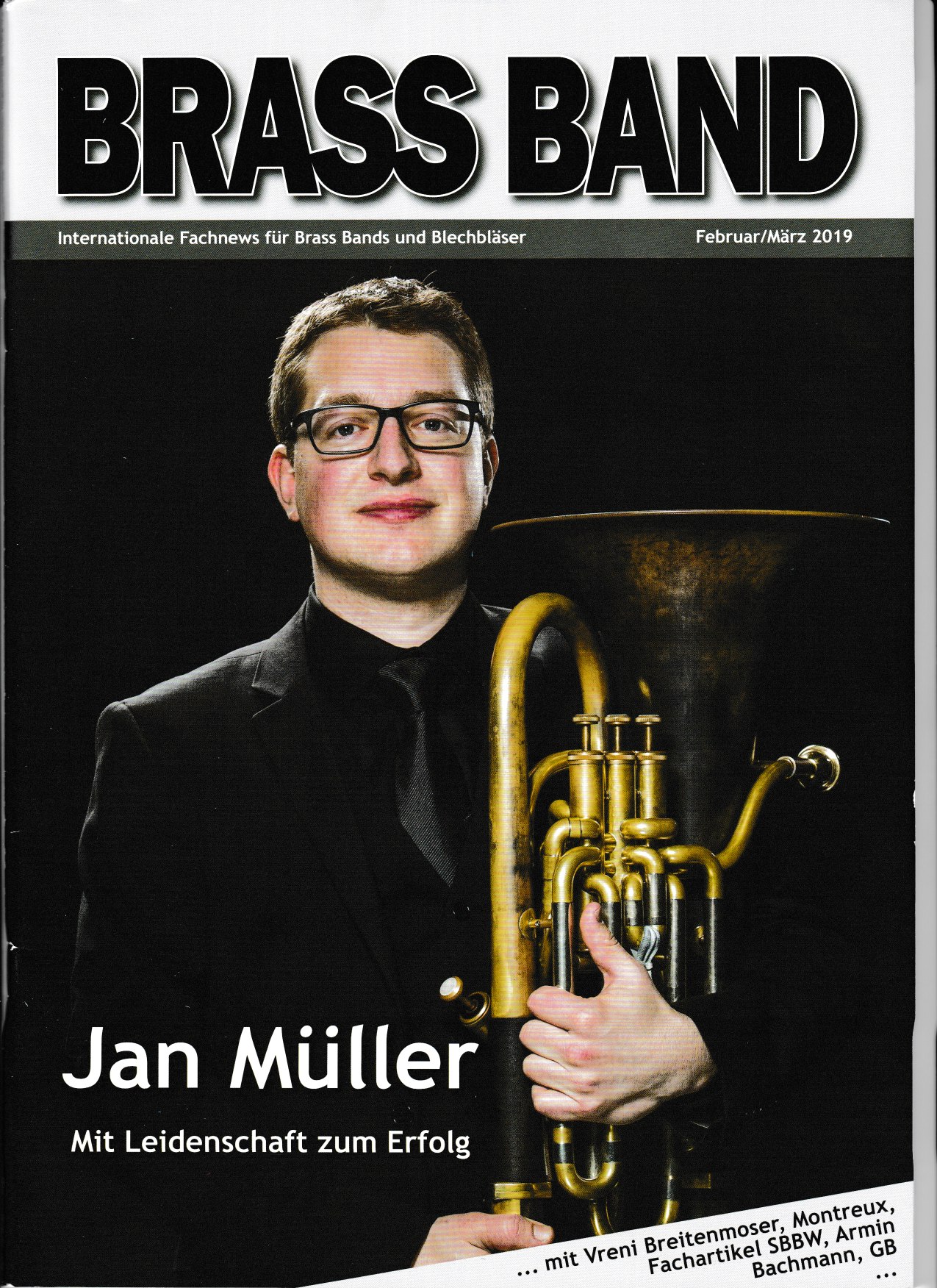 Artikel im Fachmagazin "Brass Band" über unsere Jugend Brass Band BlechKLANG