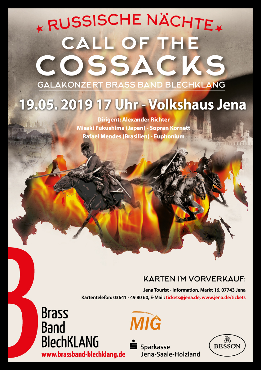 Brass Band BlechKLANG Galakonzert Call of the Cossacks