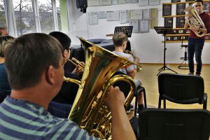Kammermusik mit Bastien Baumet beim 4. Jenaer Blechbläser-Seminar