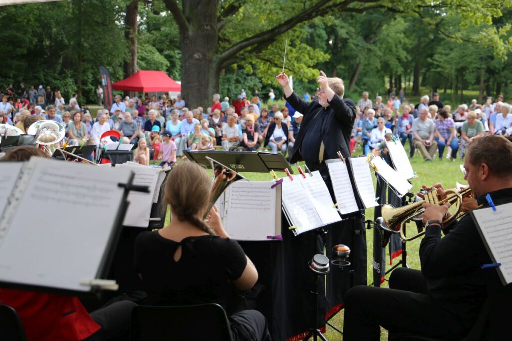 Brass Band BlechKLANG Picknickkonzert 2023