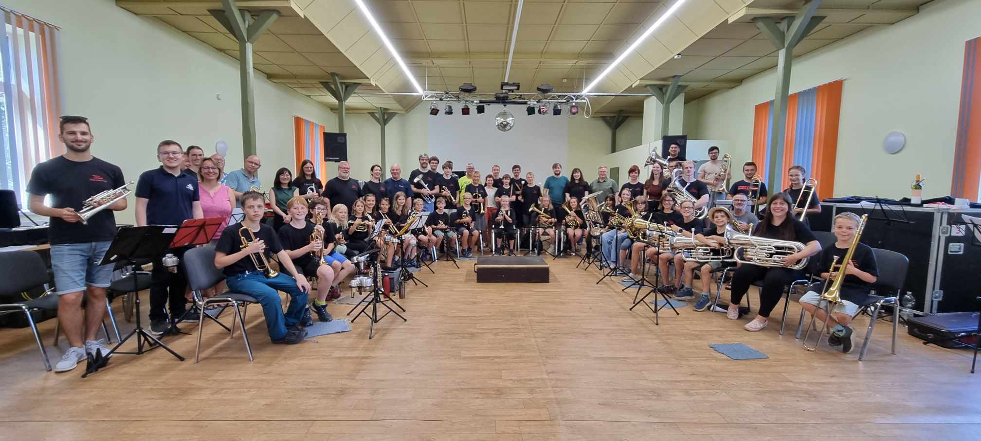 Teilnehmer International Summer Brass Band Camp 2023