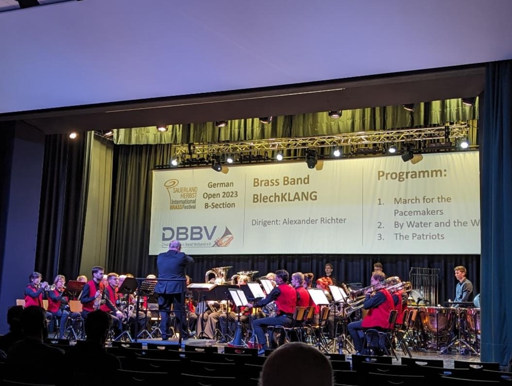 Brass Band BlechKLANG Wertungsspiel German Open 2023