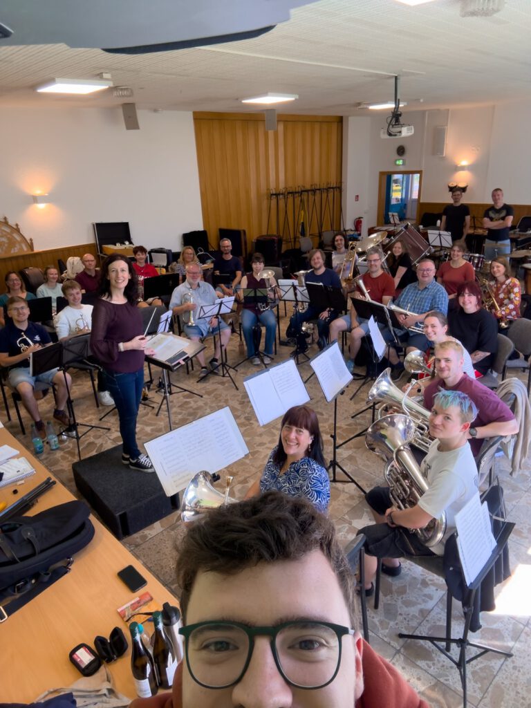 Probe Brass Band BelchKLANG Probenwochenende on the Road 2025