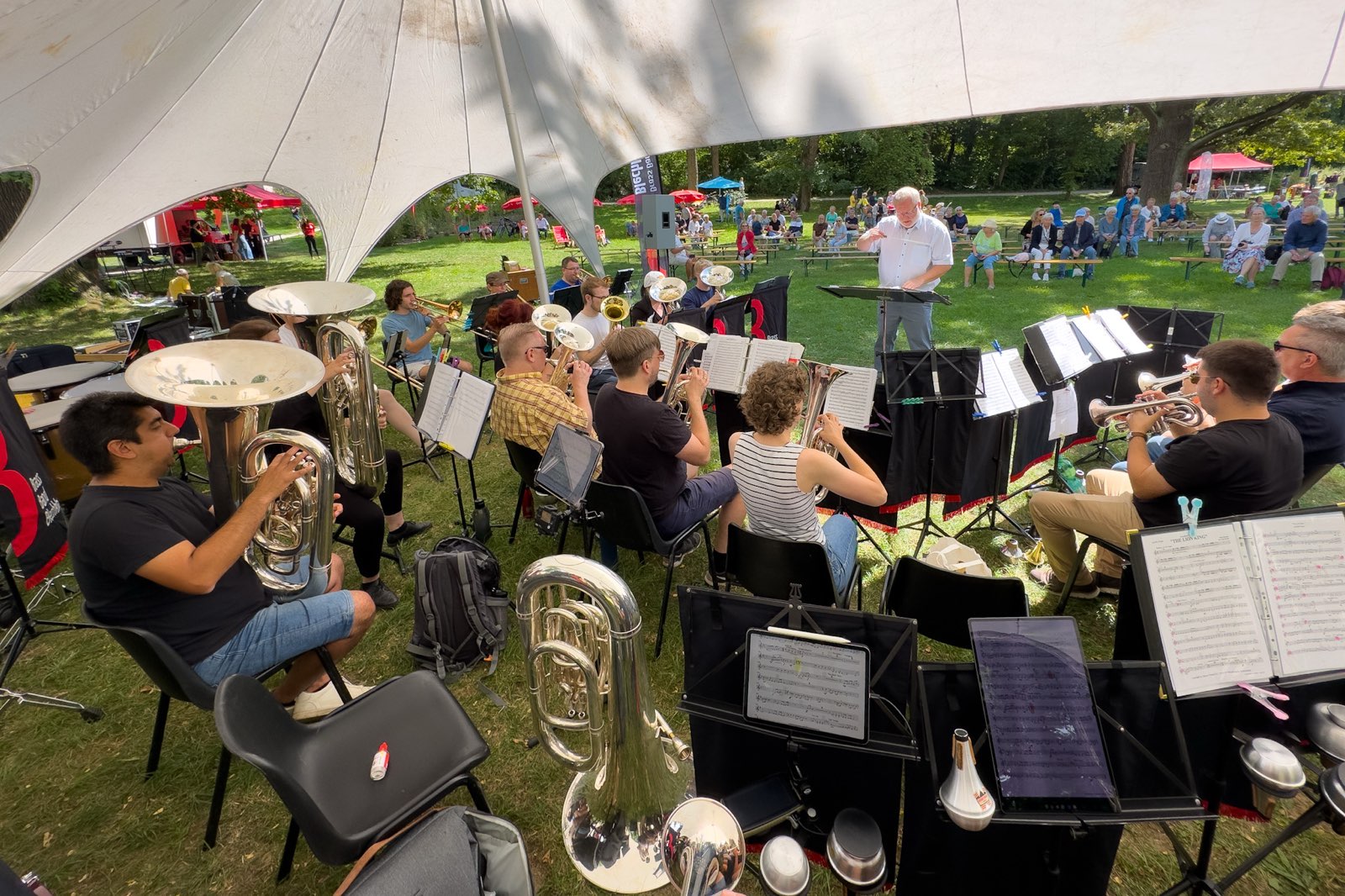 Brass Band BlechKLANG Picknickkonzert Jena 2025