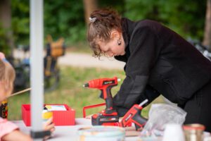 Mobile Musikwerkstatt beim Jenaer Picknickkonzert 2025