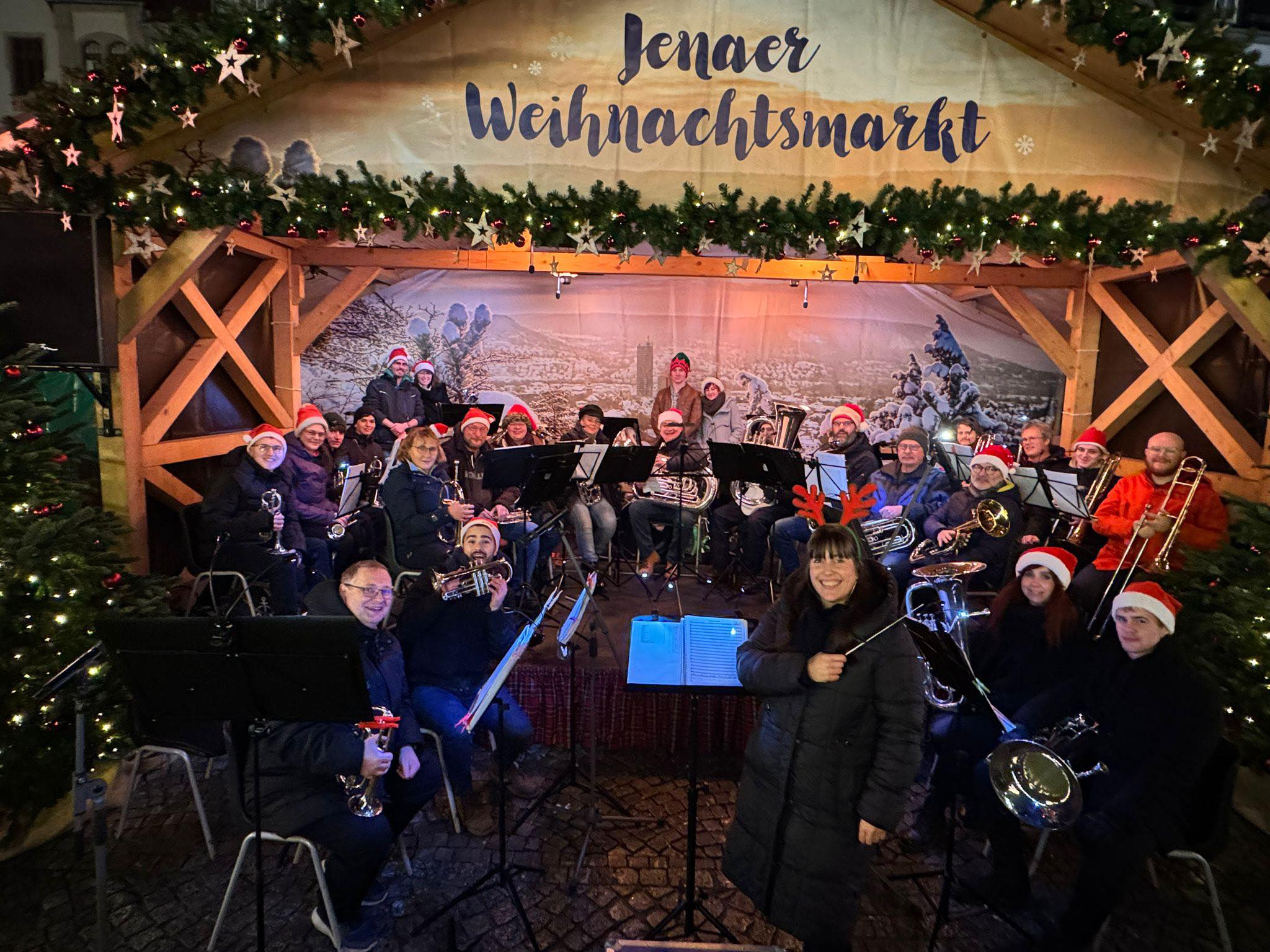 Brass Band VielKLANG Weihnachtsmarkt Jena