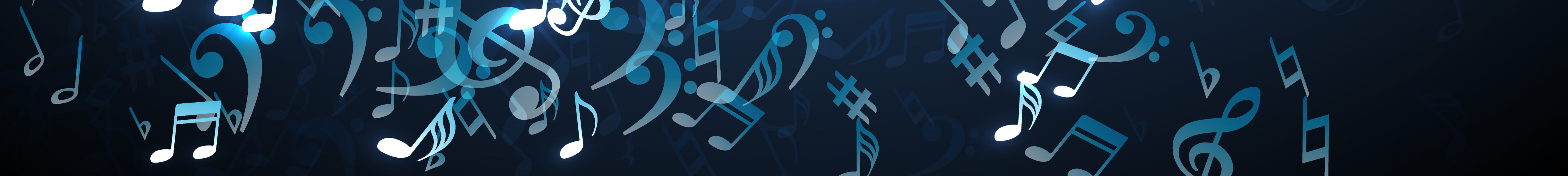 Music note symbols vector illustration. Song notation signs swirling. Nightclub music illustration. Retro note symbols silhouettes with treble clef. Party flyer backdrop.