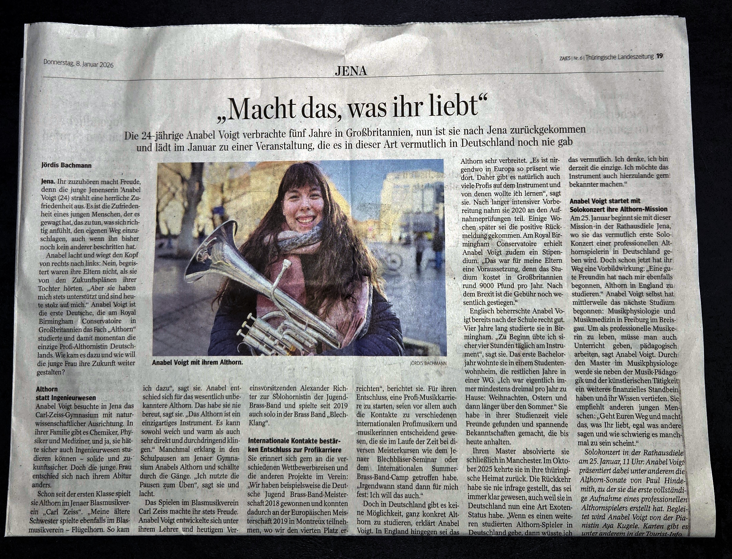 Artikel TLZ Anabel Voigt