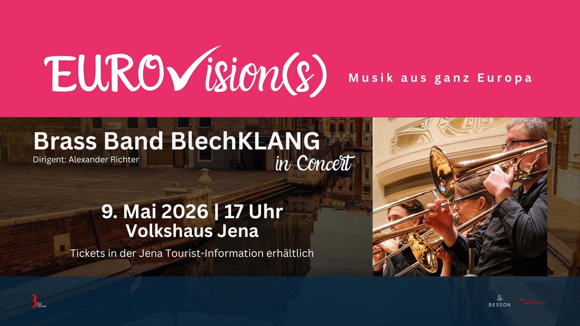 Brass Band BlechKLANG in Concert - Eurovisions - Musik aus ganz Europa