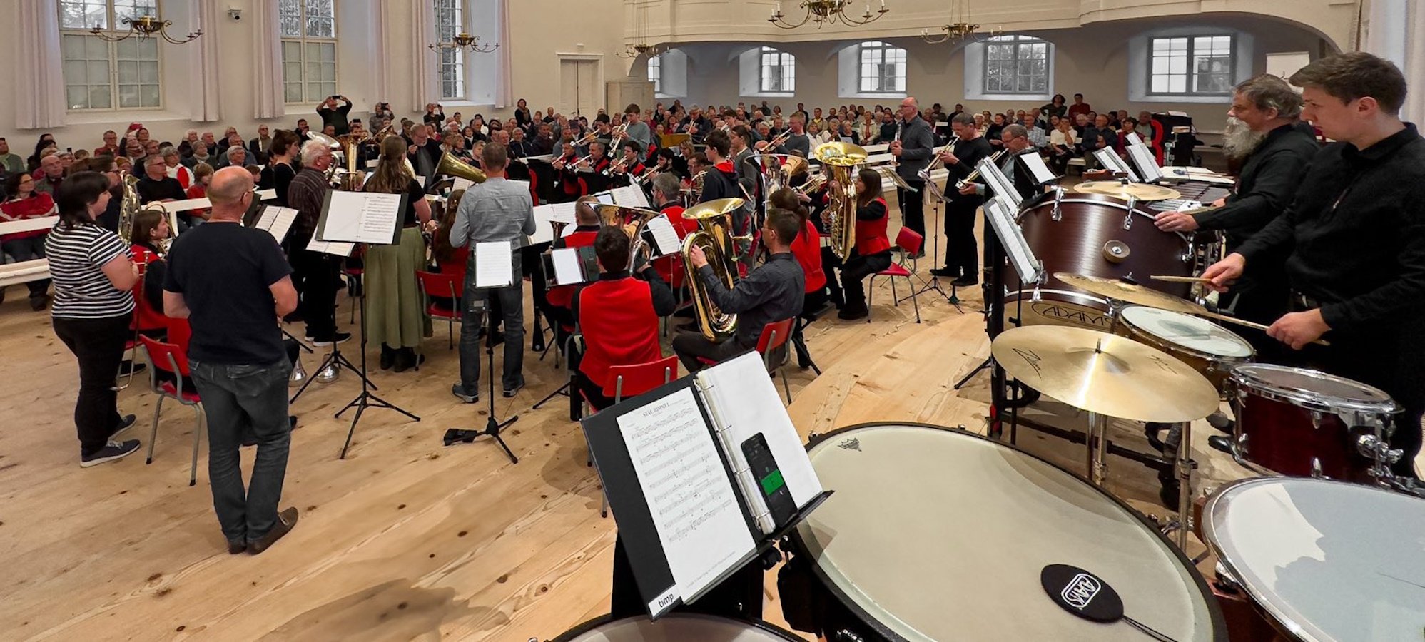 Brass Band BlechKLANG in Herrnhut - Foto Julian Thiemermann