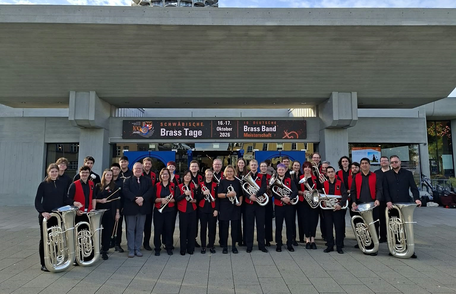 Brass Band BlechKLANG bei der Deutschen Brass Band Meisterschaft 2026 (Foto Brass Band BlechKLANG)